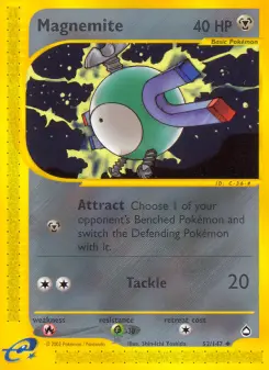 Magnemite — Aquapolis #52