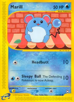 Marill — Aquapolis #53