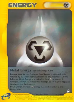 Metal Energy 143 — shown as an example of the Reverse Holofoil finish