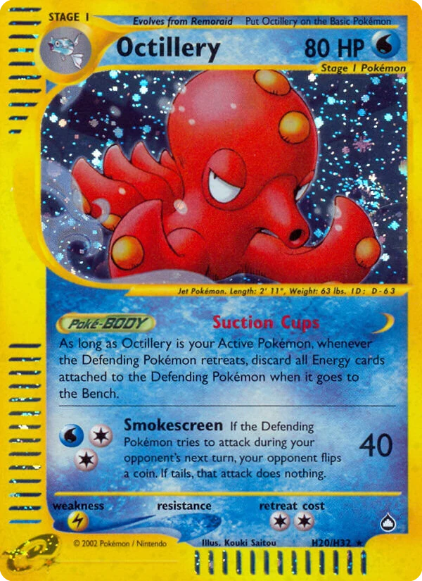 Octillery H20 — Aquapolis H20, Holofoil finish
