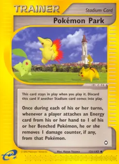 Pokémon Park — Aquapolis 131