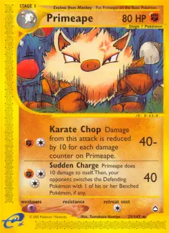 Primeape 29 — Aquapolis