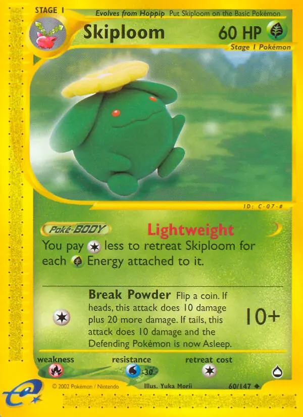 Skiploom 60 — Aquapolis 60, Normal finish