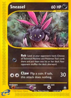 Sneasel — Aquapolis #110