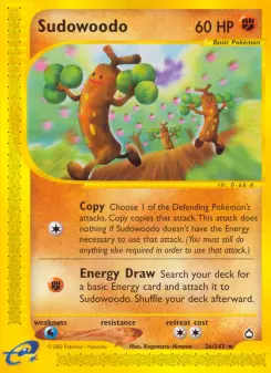 Sudowoodo 36 — Aquapolis