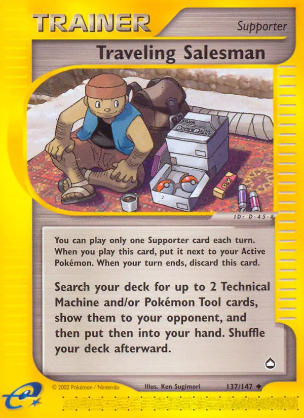 Traveling Salesman 137 — Aquapolis 137, Normal finish