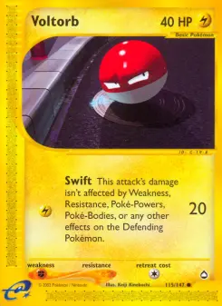 Voltorb — Aquapolis #115