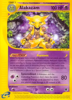 Alakazam — Expedition Base Set #33