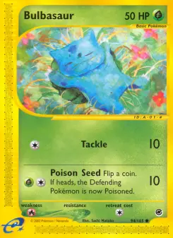 Bulbasaur — Expedition Base Set #94