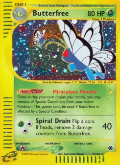 Butterfree — Expedition Base Set 5
