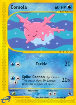 Corsola — Expedition Base Set 102