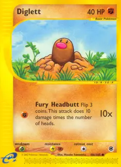 Diglett — Expedition Base Set #106
