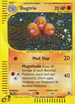 Dugtrio — Expedition Base Set #10