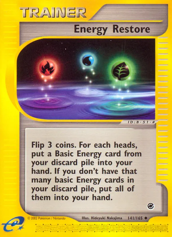 Energy Restore 141 — Expedition Base Set 141, Normal finish