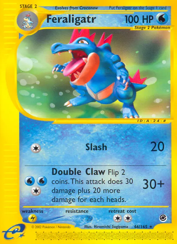 Feraligatr 46 — Expedition Base Set 46, Normal finish