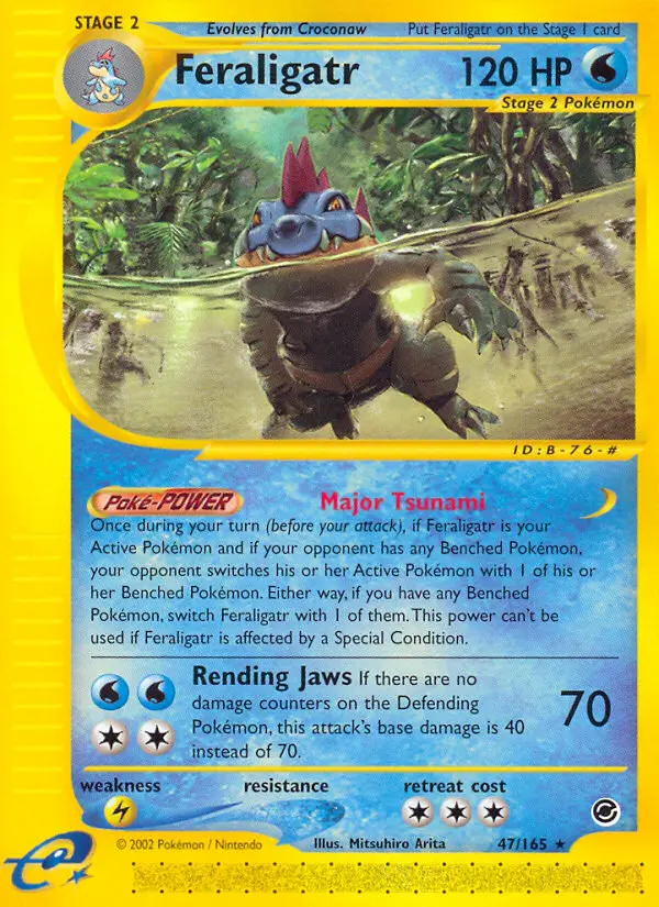 Feraligatr 47 — Expedition Base Set 47, Normal finish