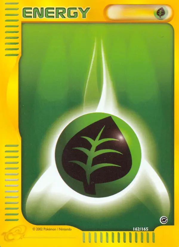Grass Energy 162 — Expedition Base Set 162, Normal finish