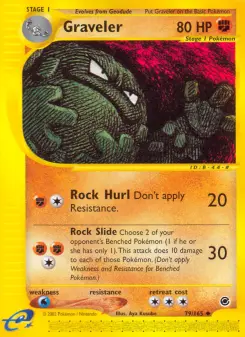 Graveler 79 — Expedition Base Set