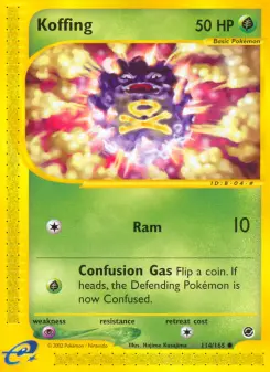 Koffing — Expedition Base Set #114