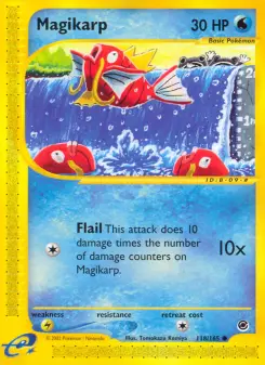 Magikarp 118 — Expedition Base Set