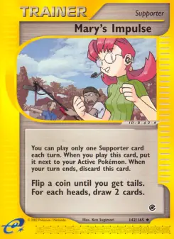 Mary's Impulse 142 — Expedition Base Set