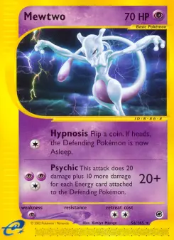 Mewtwo 56 — Expedition Base Set