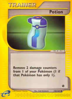 Potion 156 — shown as an example of the Reverse Holofoil finish