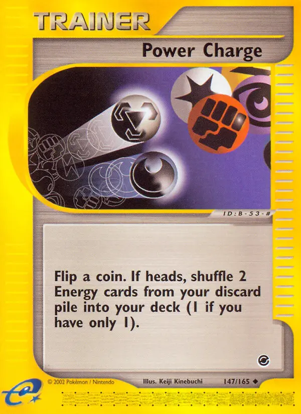 Power Charge 147 — Expedition Base Set 147, Normal finish
