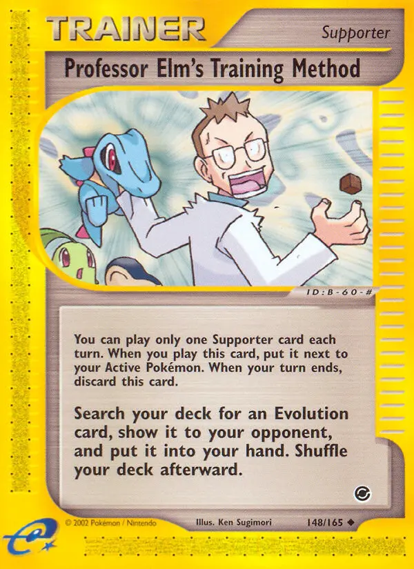 Professor Elm's Training Method 148 — Expedition Base Set 148, Normal finish