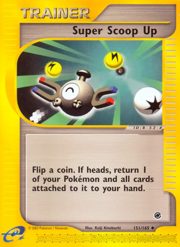 Super Scoop Up 151 — Expedition Base Set 151, Normal finish