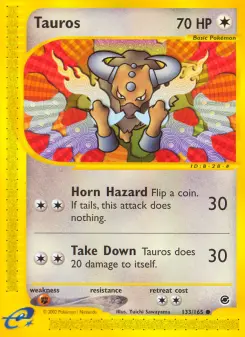 Tauros — Expedition Base Set #133