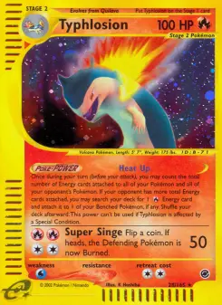 Typhlosion — Expedition Base Set #28