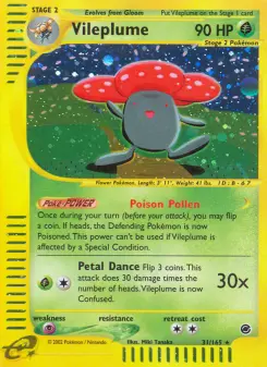 Vileplume 31 — Expedition Base Set