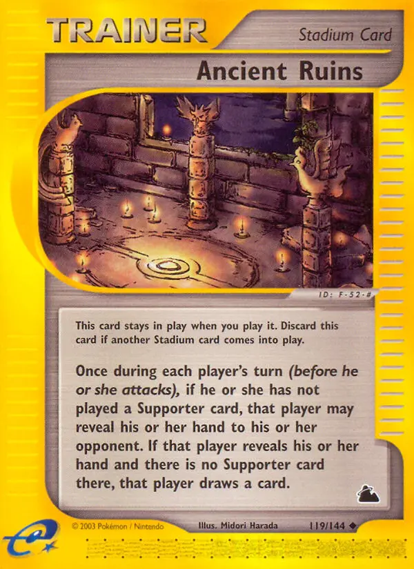 Ancient Ruins 119 — Skyridge 119, Normal finish