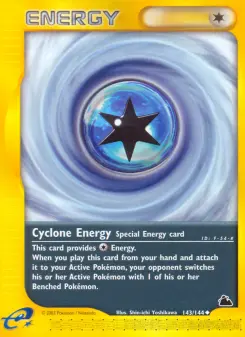 Cyclone Energy 143 — shown as an example of the Holofoil finish