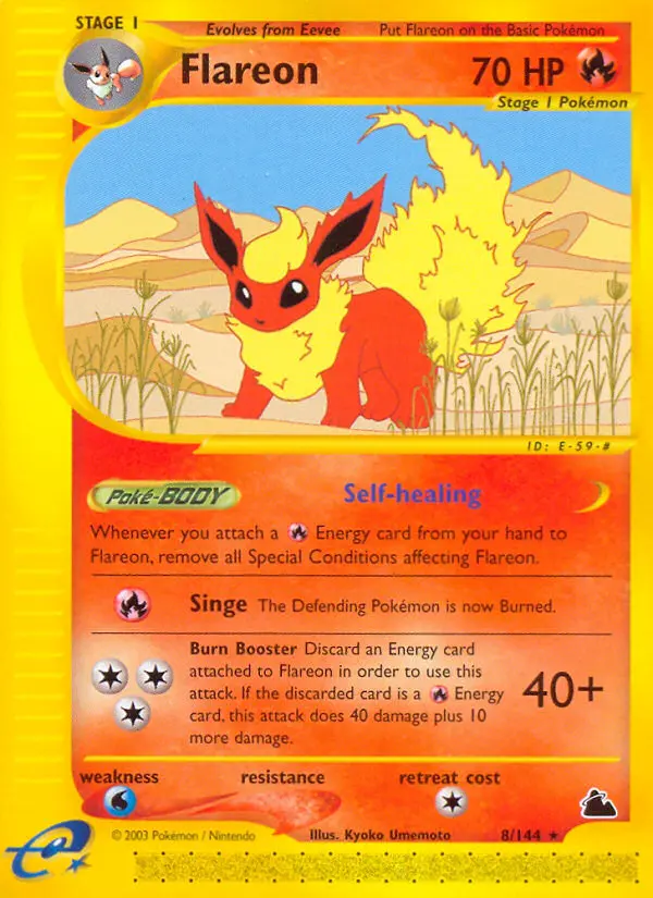 Flareon 8 — Skyridge 8, Normal finish