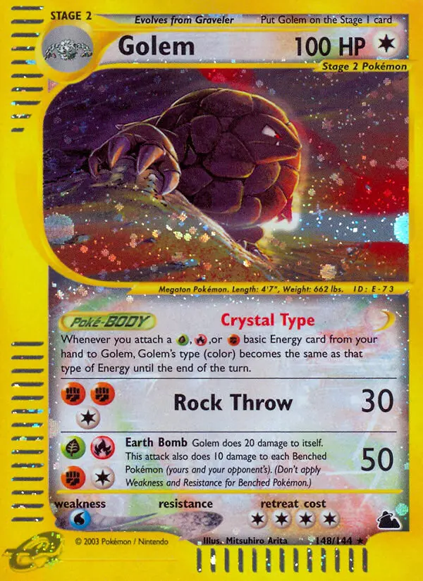 Golem 148 — the most expensive Golem card