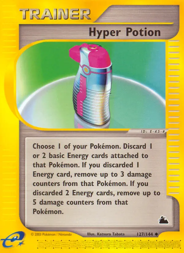 Hyper Potion 127 — Skyridge 127, Normal finish