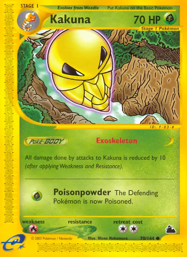 Kakuna 70 card from Skyridge