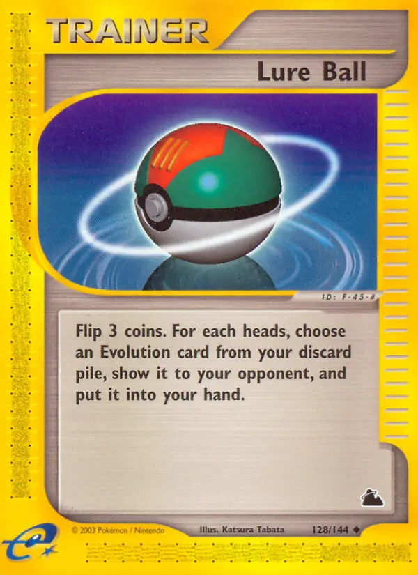 Lure Ball 128 card from Skyridge