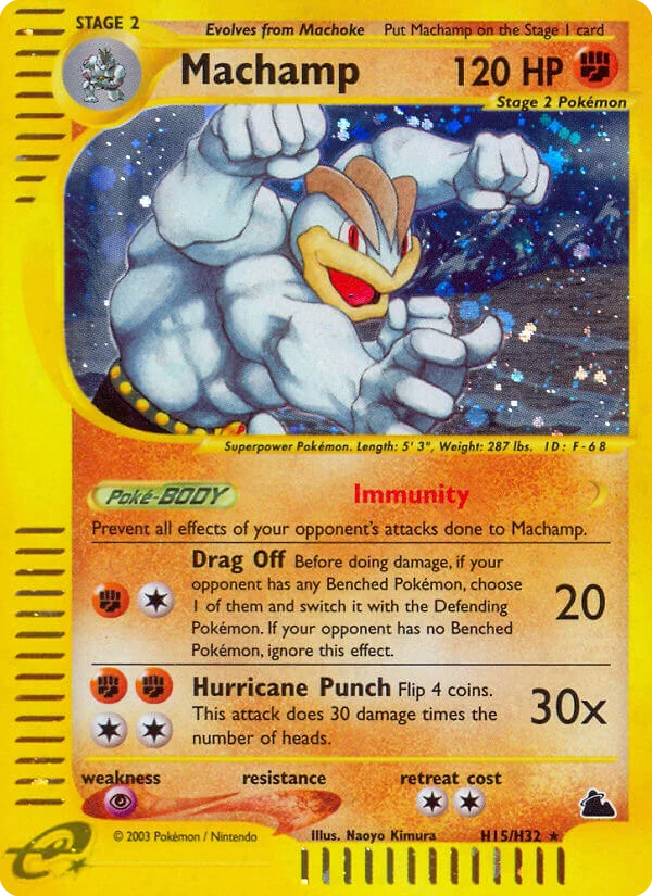Machamp H15 — the most expensive Machamp card