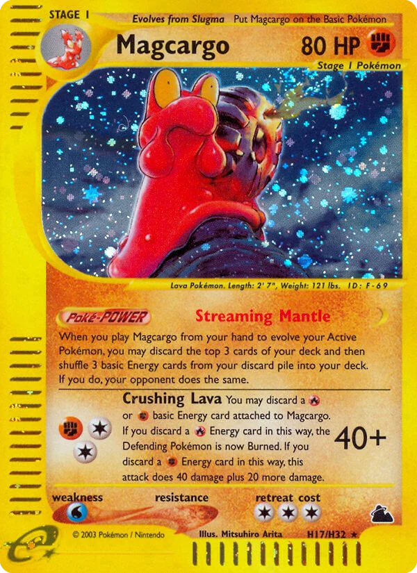 Magcargo H17 — the most expensive Magcargo card