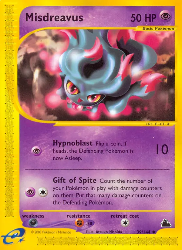 Misdreavus 39 card from Skyridge