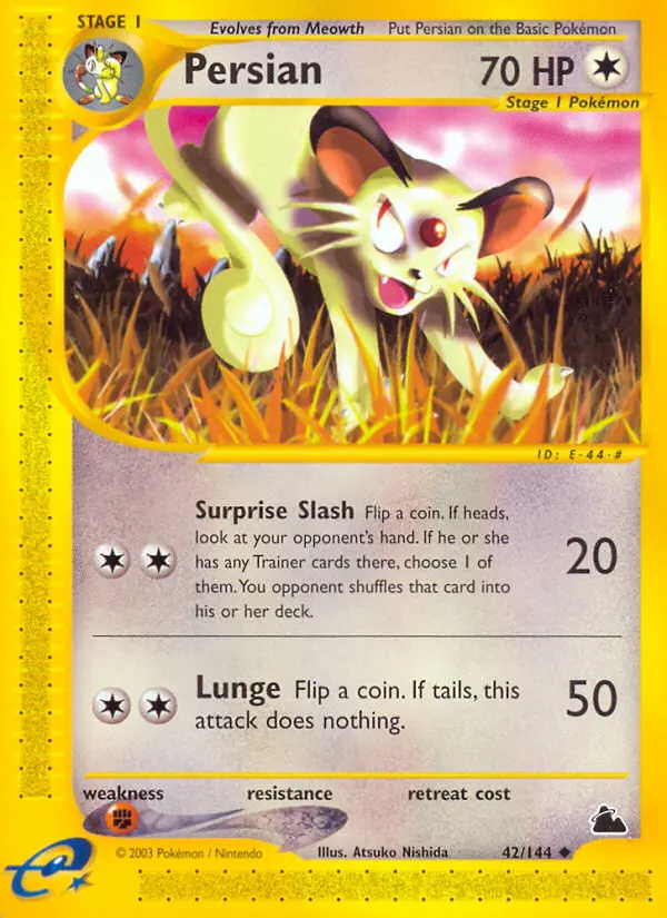 Persian 42 card from Skyridge