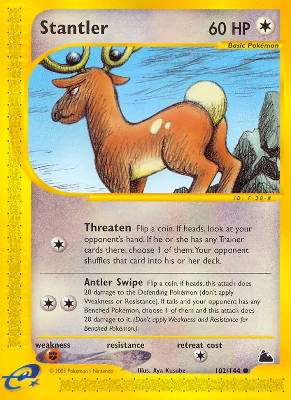 Stantler 102 — Skyridge 102, Normal finish