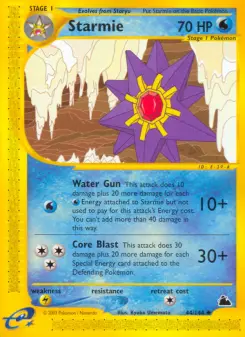 Starmie — Skyridge 44