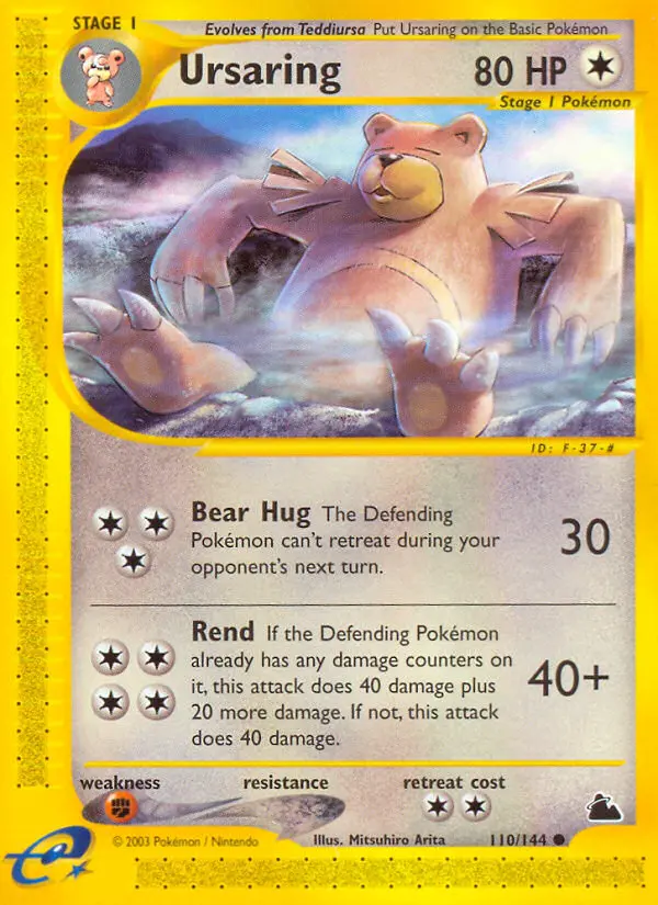 Ursaring 110 — Skyridge 110, Normal finish