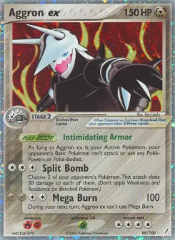 Aggron ex 89 — Crystal Guardians
