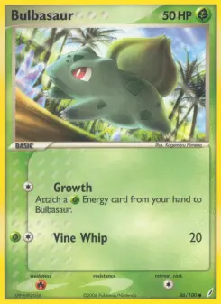 Bulbasaur 46 — Crystal Guardians