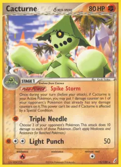 Cacturne δ 15 — Crystal Guardians